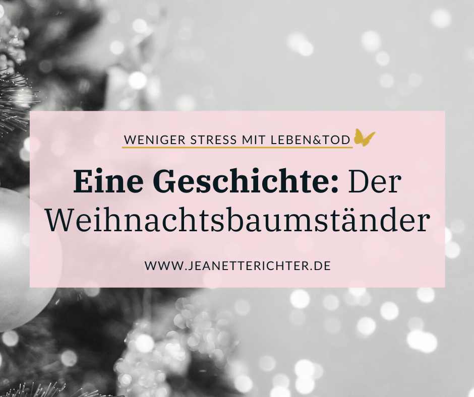 der weihnachtsbaumständer