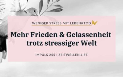 255 Bewusste Ruhe: Den ganzen Tag in Frieden erleben