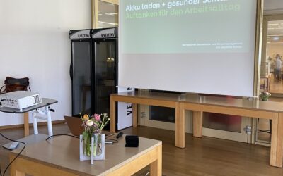 Gesundheitstag bei Menschen Domizil: Stress & die Wolfsstunde