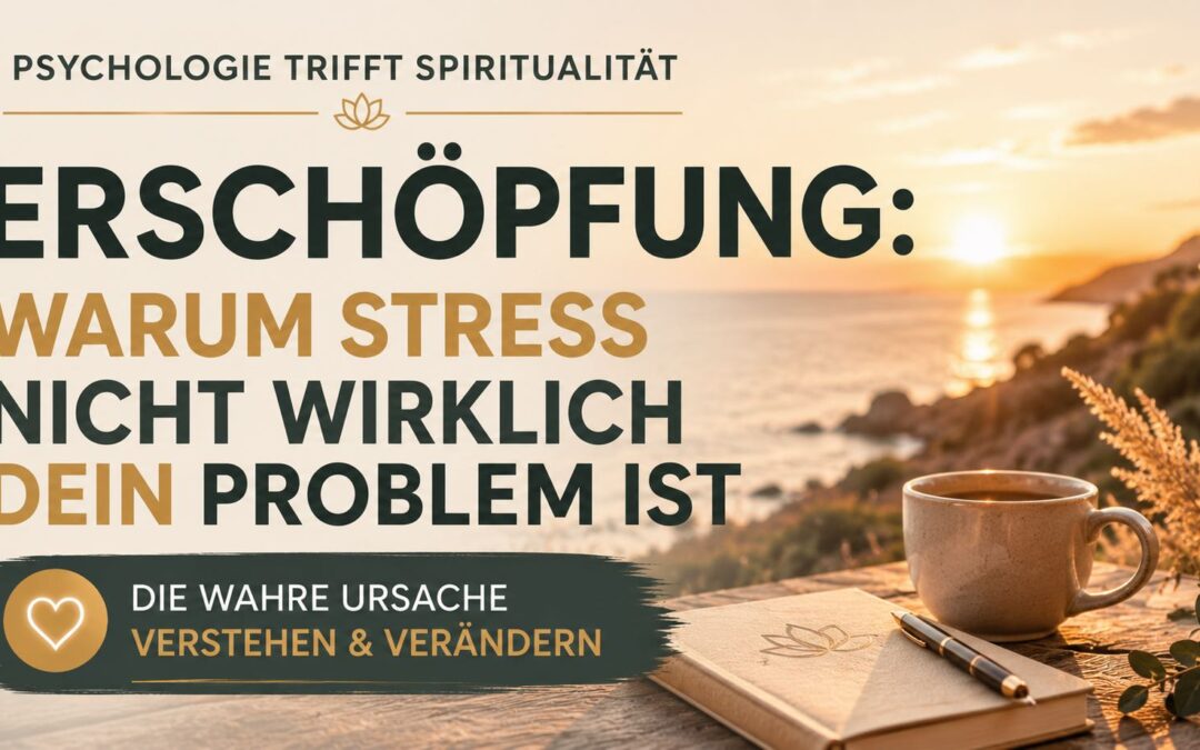Erschöpfung: Warum Stress nicht wirklich Dein Problem ist